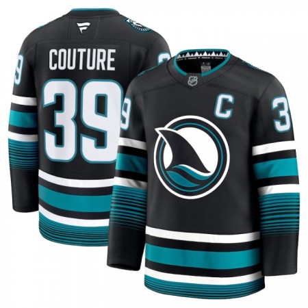 San Jose Sharks Dresy Fanatics Premium Logan Couture 2024-25 Černá Třetí - Pánské San Jose Sharks Dresy Fanatics Premium Logan Couture 2024-25 Černá Třetí - Pánské
